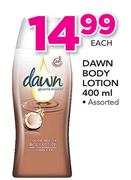 Dawn Body Lotion-400ml