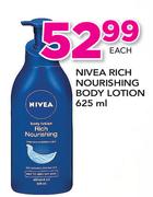 Nivea Rich Nourishing Body Lotion-625ml