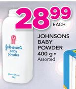 Johnsons baby Powder-400g