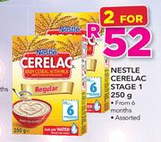 Nestle Cerelac Stage 1-2 x 250g