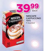 Nescafe Cappuccino-10's Pack
