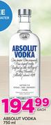 Absolut Vodka-750ml