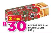 Bakers Eet-Sum-Mor Biscuits-2x200g