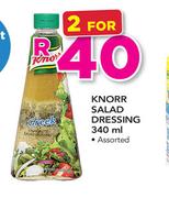 Knorr Salad Dressing-2x340ml