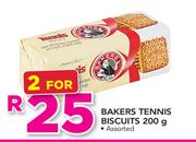 Bakers Tennis Biscuits-2x200g