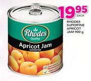 Rhodes Superfine Apricot Jam-900g
