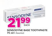 Sensodyne Base Toothpaste-75ml