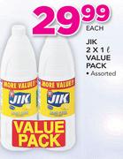 Jik 2 x 1Ltr Value Pack-Each