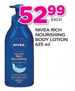Nivea Rich Nourishing Body Lotion-625ml