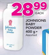 Johnsons Baby Powder-400g