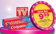 Colgate CDC Toothpaste (Excluding Triple Action & Salt)-100ml