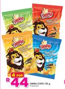 Simba Chips-4 x 125g 
