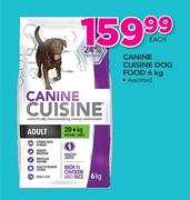 Canine Cuisine Dog Food-6Kg Each