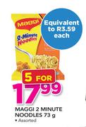Maggi 2 Minute Noodles-5 x 73g