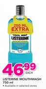 Listerine Mouthwash-750ml Each