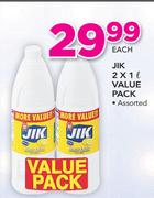 Jik Value Pack-2 x 1Ltr