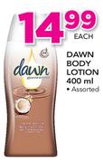 Dawn Body Lotion-400ml Each