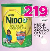 Nestle Nido 3+ Growning Up Milk-1.8Kg