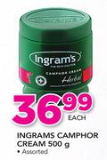 Ingrams Camphor Cream-500g Each