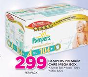 Pampers Premium Care Mega Box-Per Pack