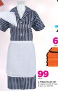 3 Piece Maid Set-Per Set
