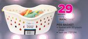 Mainstays Peg Basket With 50 Plastic Pegs-Per Pack