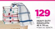 Heavy Duty Dishcloth 45x70cm-Each