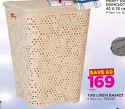 100Ltr Linen Basket-Each