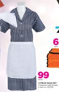 3 piece Maid Set-Per Set