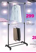 Mainstays 2 Tier Garment Rack-Each