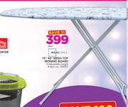 Mainstays 15"-48" Mesh Top Ironing Board-Each