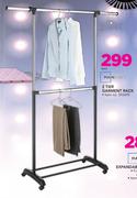 Mainstays 2 Tier Garment Rack-Each