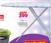 Mainstays 15"-48" Mesh Top Ironing Board-Each