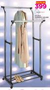 Mainstays Double Garment Holder-Each