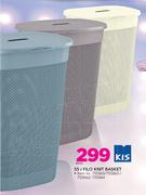 KIS 55Ltr Filo Knit Basket-Each