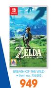 Nintendo Breath Of The Wild