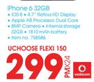 Apple iPhone 6 32GB-On uChoose Flexi 150