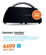 Harman/Kardon Portable Bluetooth Speaker GO PLAY BLACK