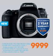 Canon EOS 77D DSLR Body Only