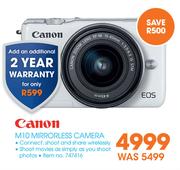 Canon M10 Mirrorless Camera
