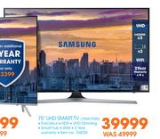 Samsung 75" UHD Smart TV 75MU7000