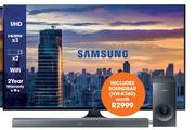 Samsung 55" UHD TV 55MU7000 + Free Soundbar HW-K360