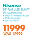 Hisense 55" Flat ULED Smart TV 55M7000UWG