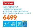 1Lenovo Intel Core i3 Notebook Bundle
