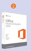 1Microsoft Office Home & Student 2016