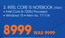 Asus Intel Core i5 Notebook (X541)