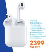 Apple AirPods (MMEF22ZE/A)