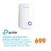 Tp-Link 300MBPS Universal Wi-Fi Range Extender TL-WA850RE