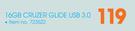 SanDisk 16GB Cruzer Glide USB 3.0