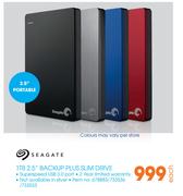 Seagate 1TB 2.5" Backup Plus Slim Drive-Each